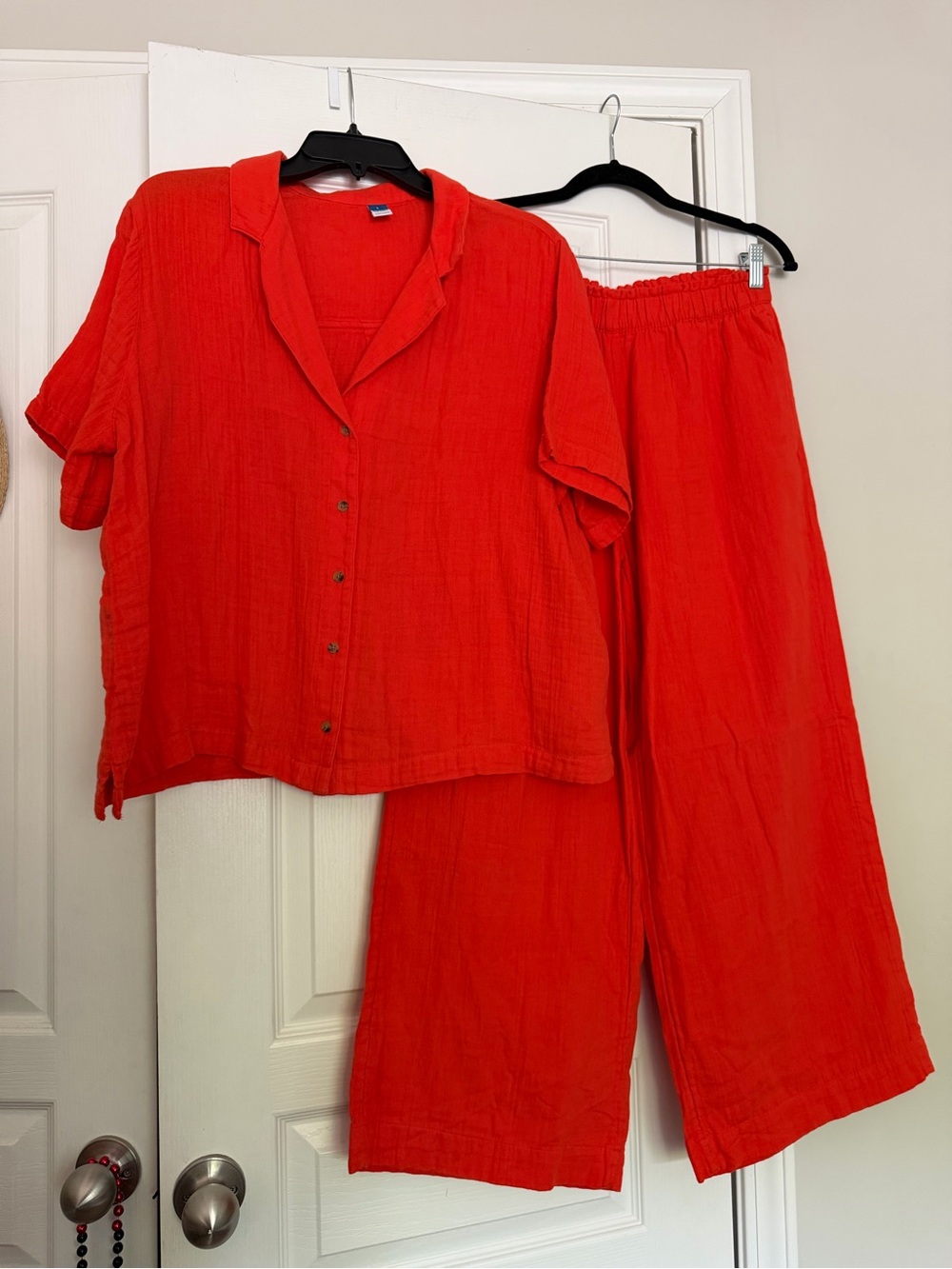 Old Navy OrangeTwo-Piece Jumpsuit Set